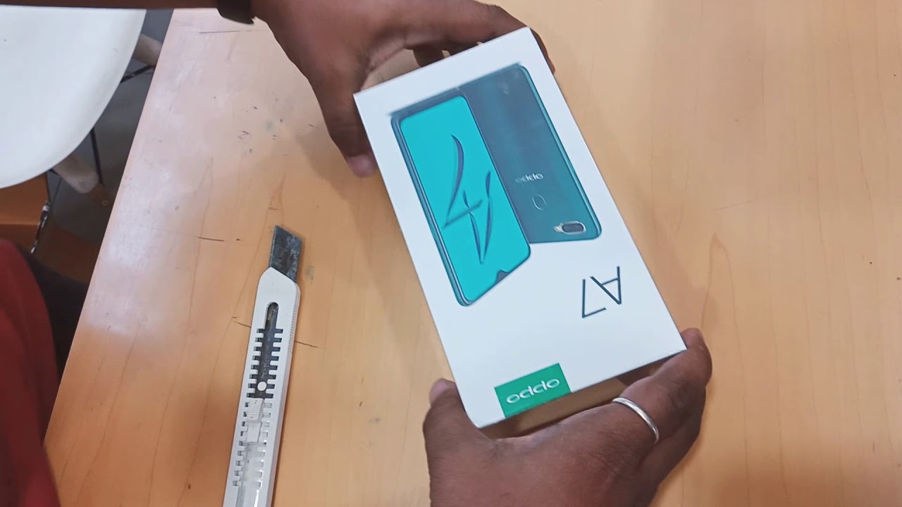 OPPO A7 Unboxing....