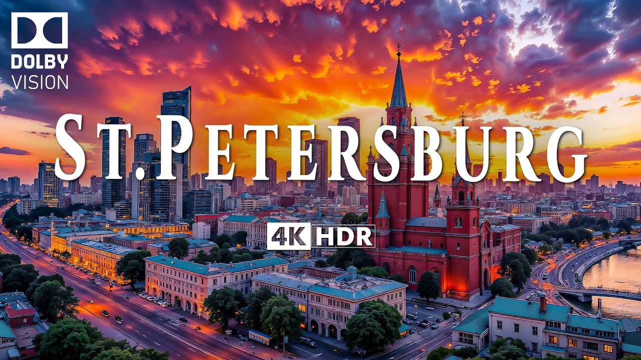 СТ. ПЕТЕРБУРГ 4K UHD • Почему имперский город России является обязательным местом для посещения