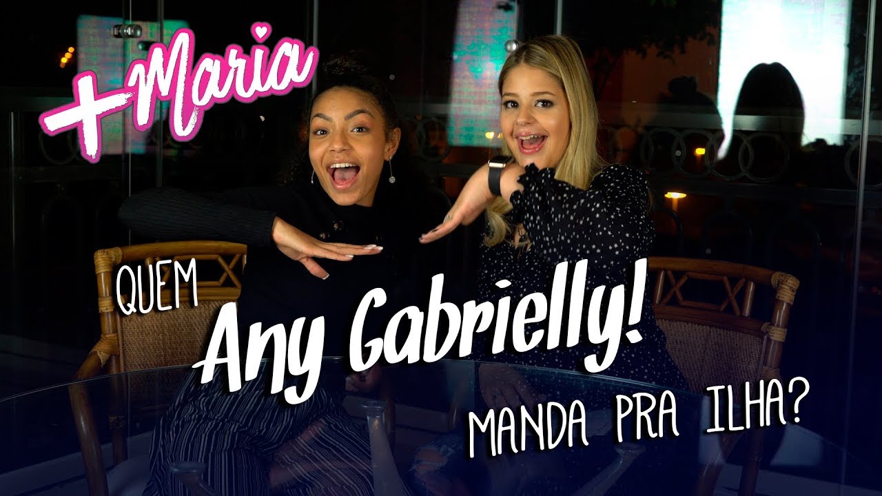 Quem Any Gabrielly manda pra ilha?