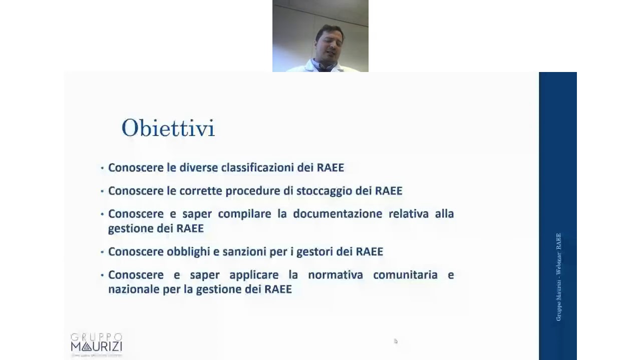 La Gestione RAEE