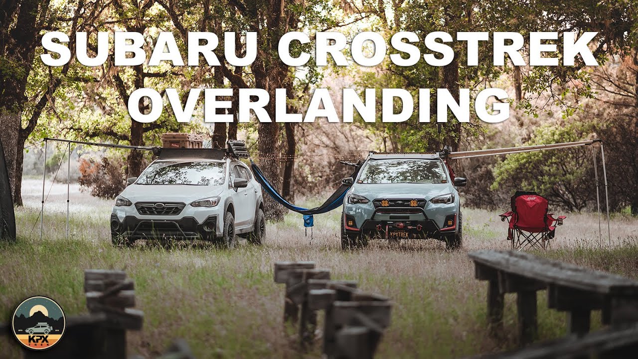Overlanding and Camping Subaru Crosstrek