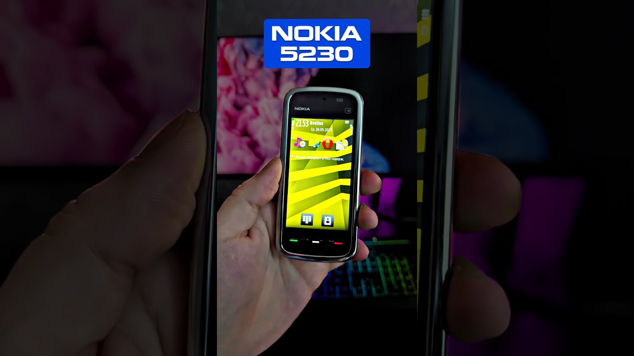 Легендарный телефон NOKIA 5230 на Symbian OS. Быстрый обзор смартфона из 2011 года