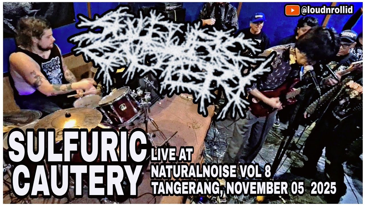 🇺🇲 SULFURIC CAUTERY (US) ☠️ LIVE AT NATURAL NOISE VOL 8 #goregrind #grindcore #sulfuriccautery 