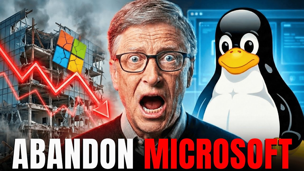 10 Good Reasons to ABANDON Microsoft and FLEE to Linux NOW!