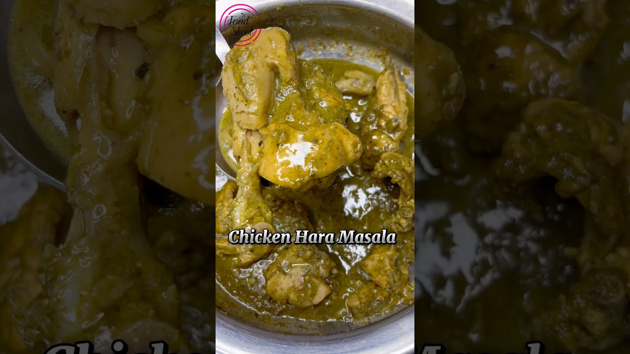 Chicken Hara Masala Recipe 