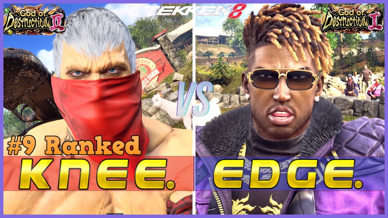 T8 ▰ KNEE (#9 Ranked Bryan) Vs EDGE (Eddy) ▰ Tekken 8 High Level Gameplay