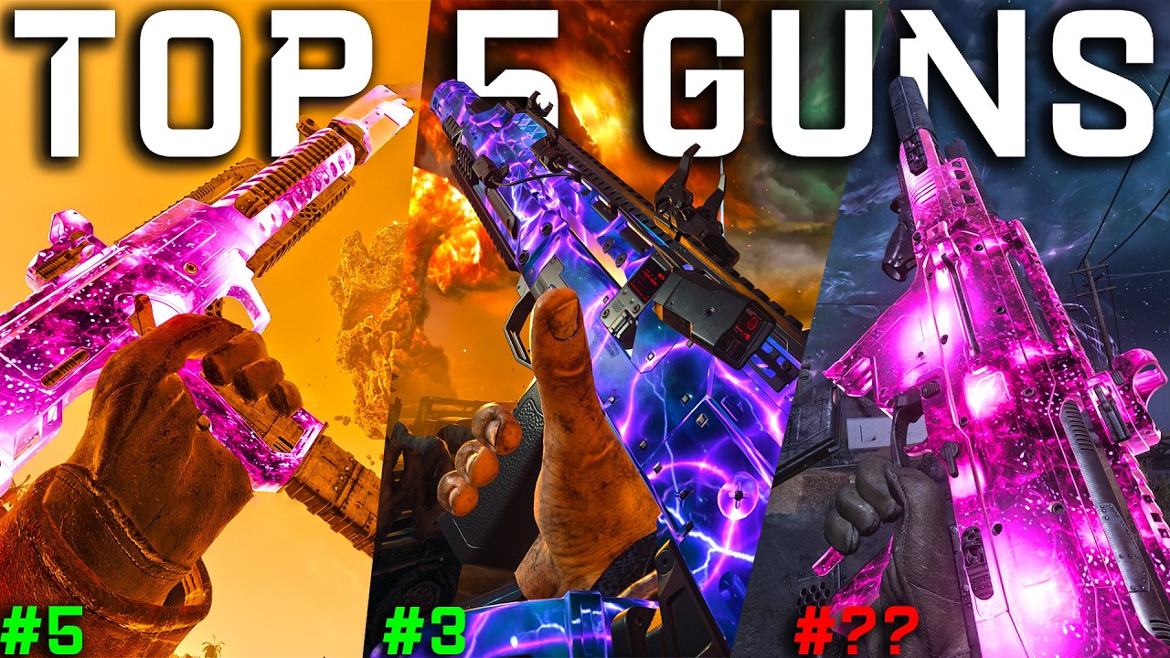 TOP 5 Most OVERPOWERED Weapons In Black Ops 7 Zombies