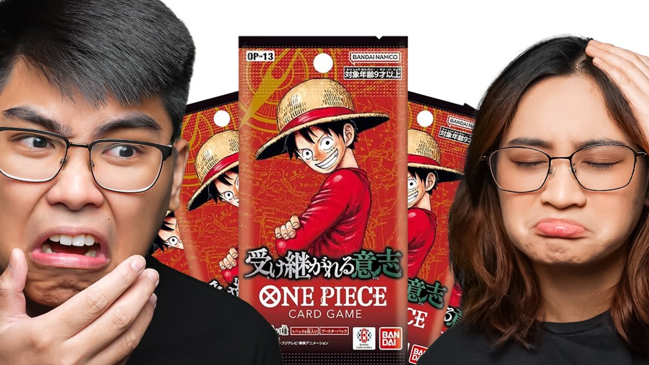 WE UNBOXED ONE PIECE CARDS AGAIN...