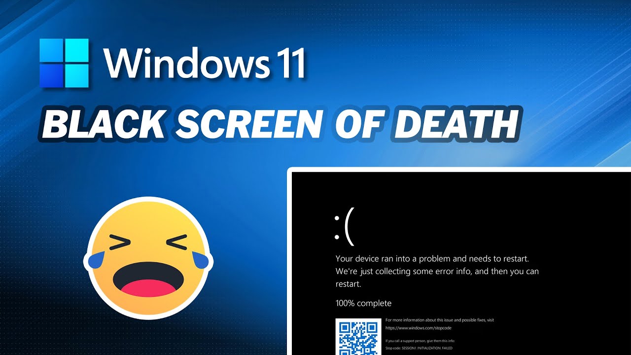 How to Fix Windows 11 Black Screen of Death