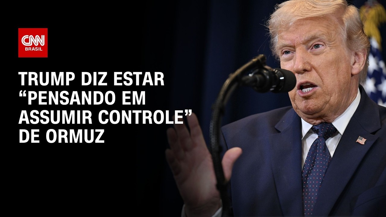 Trump diz que está “pensando” em assumir o controle do Estreito de Ormuz | HORA H