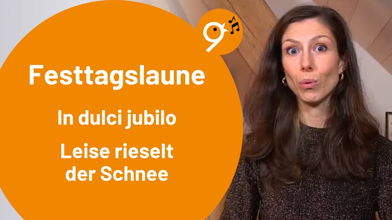 Einsingen um 9 (27.12.25) mit Sarah, In dulci jubilo, Leise rieselt der Schnee (arr. Philippe Rayot)