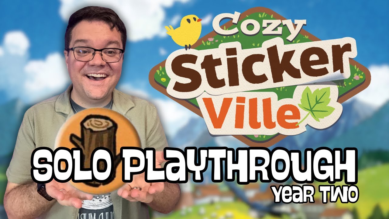 Cozy Stickerville - Прохождение второго года (СПОЙЛЕРЫ!)
