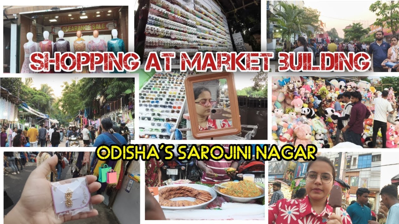 Shopping at Market building BBSR🛍️ | Odisha Sarojini Nagar | Affordable Dress, earrings and many