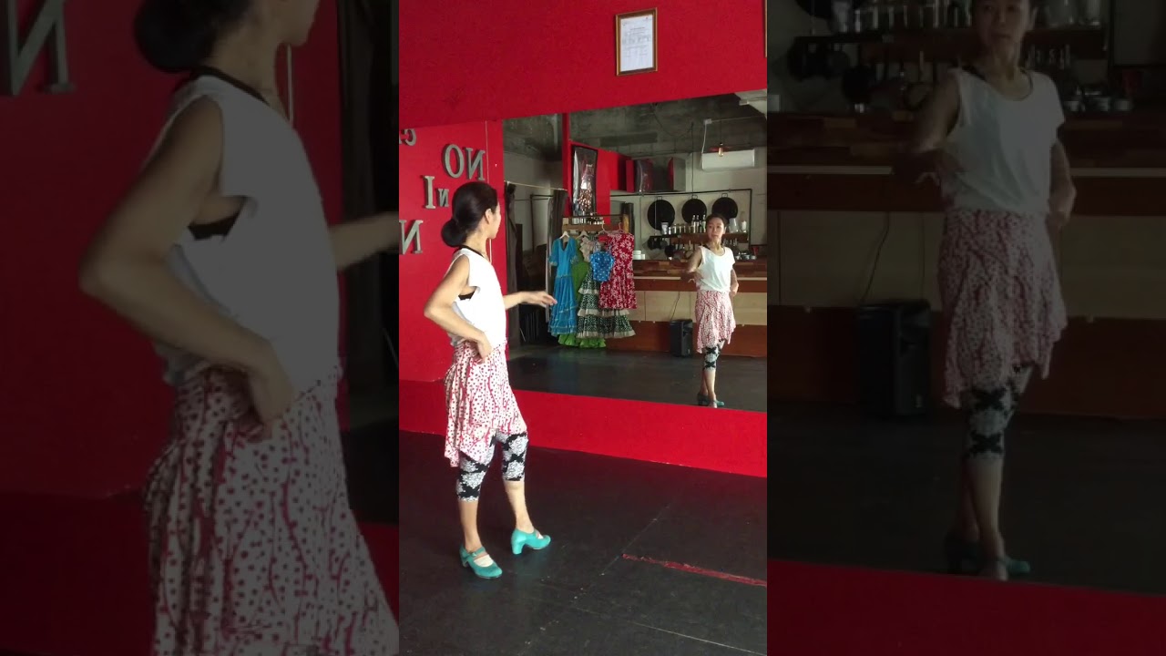 Sevillanas mini Lesson 1-4 セビジャーナスミニレッスン1-4 OIST Flamenco Club フラメンコクラブ