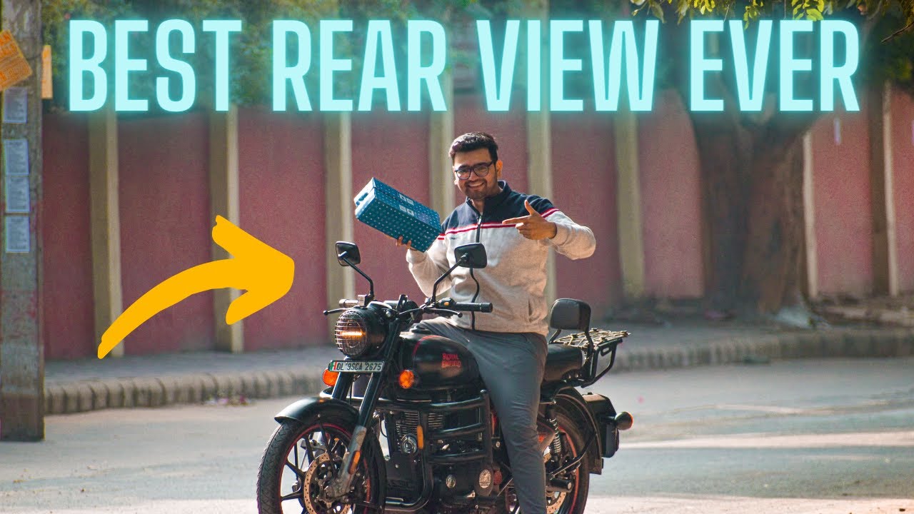 Best TOURING Mirrors For Royal Enfield 🤩