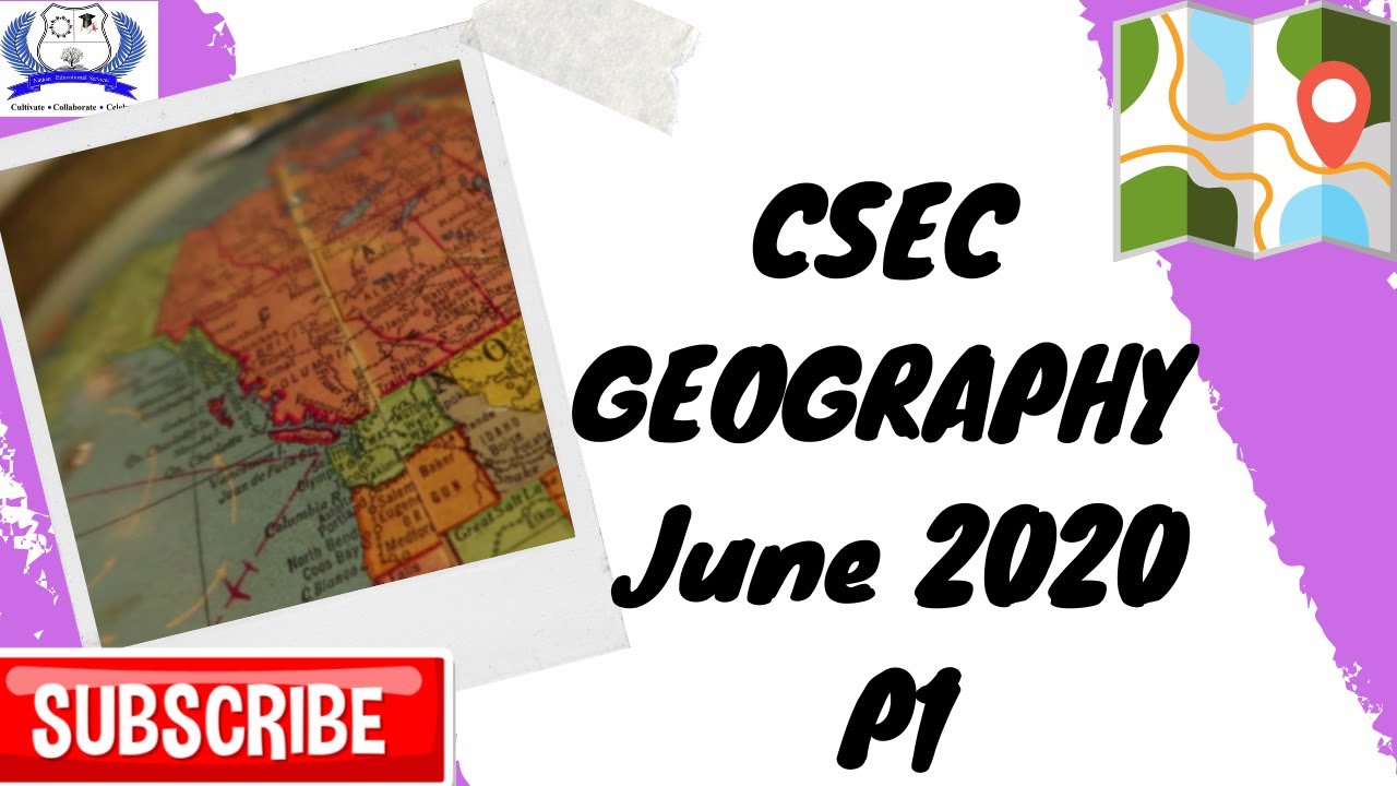 CSEC Geography June 2020 P1