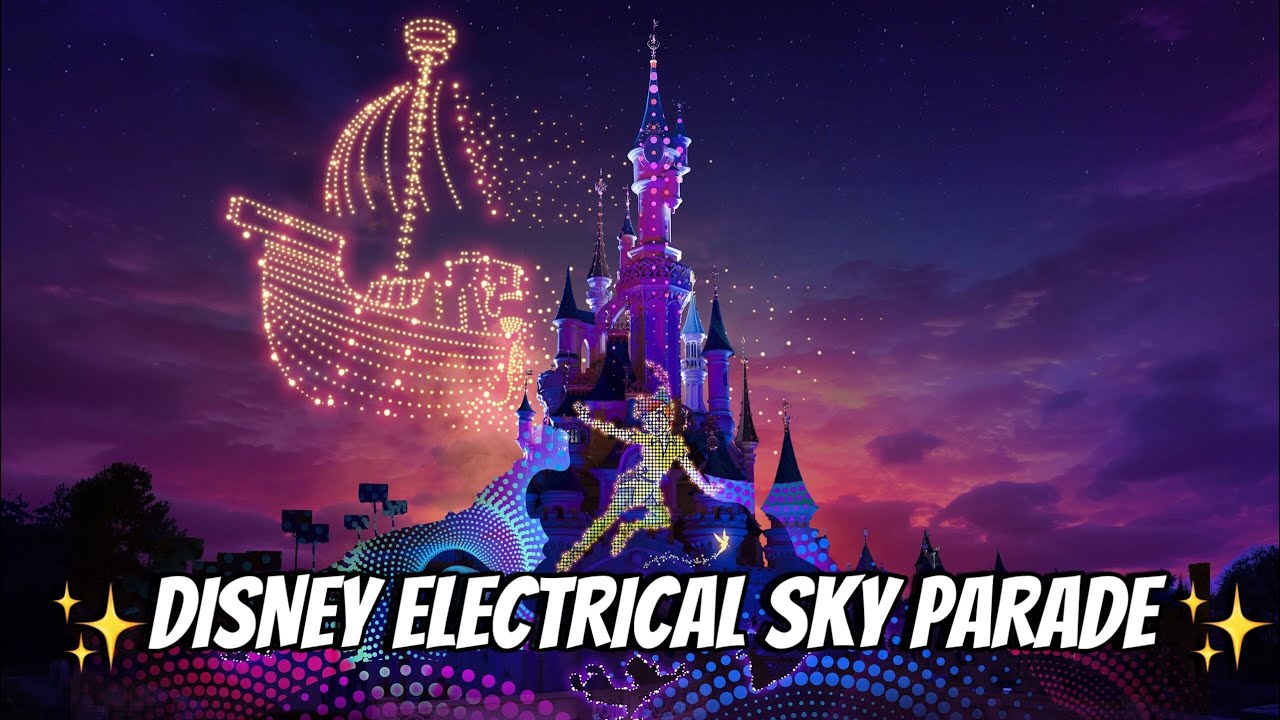 ✨DISNEY ELECTRICAL SKY PARADE✨DISNEYLAND PARIS✨