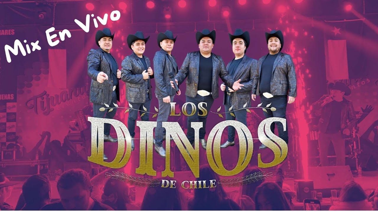 Los Dinos De Chile - Mix De Exitos en vivo - Tijuana Linares - Agosto 2025