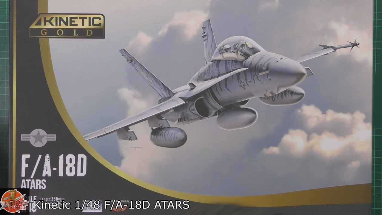 Обзор Kinetic 1/48 F/A-18D ATARS