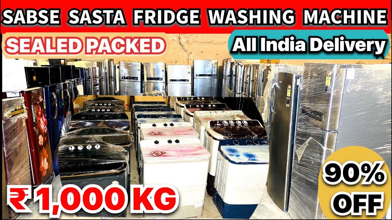 Cheapest Branded Electronic Items & Home Appliances 90%OFF Fridge , Washing Brand Warranty GST Bill