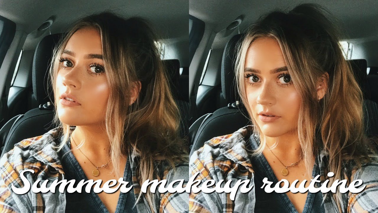 My current summer makeup & skincare routine | EmmasRectangle