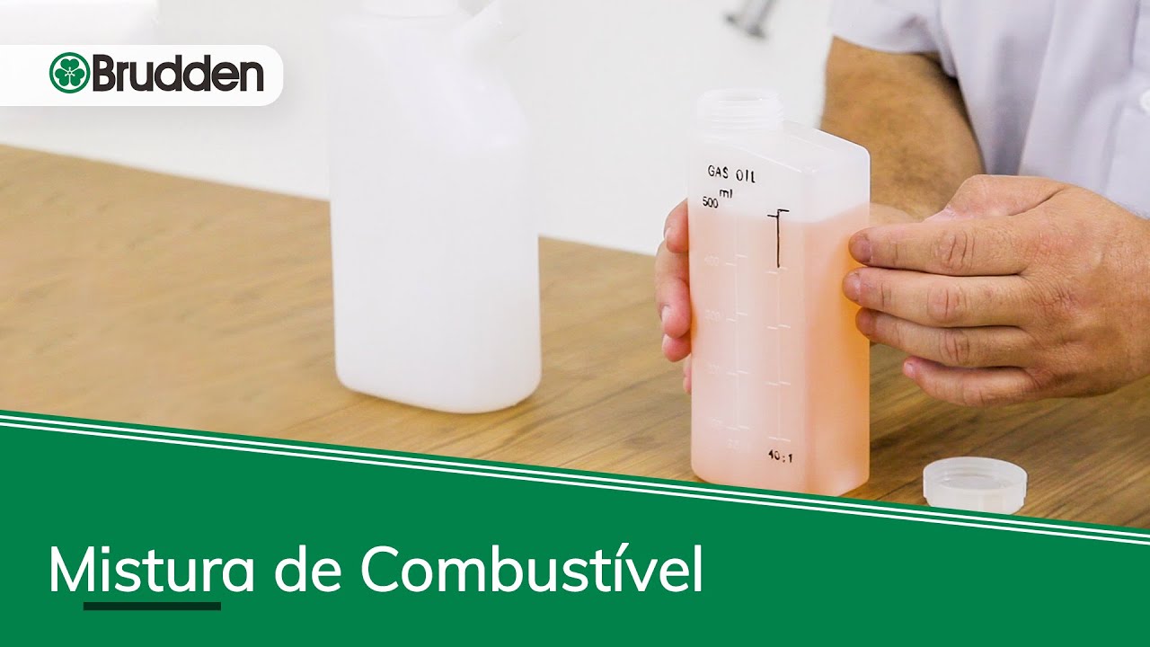 Como misturar combustível para motores 2 tempos - Brudden