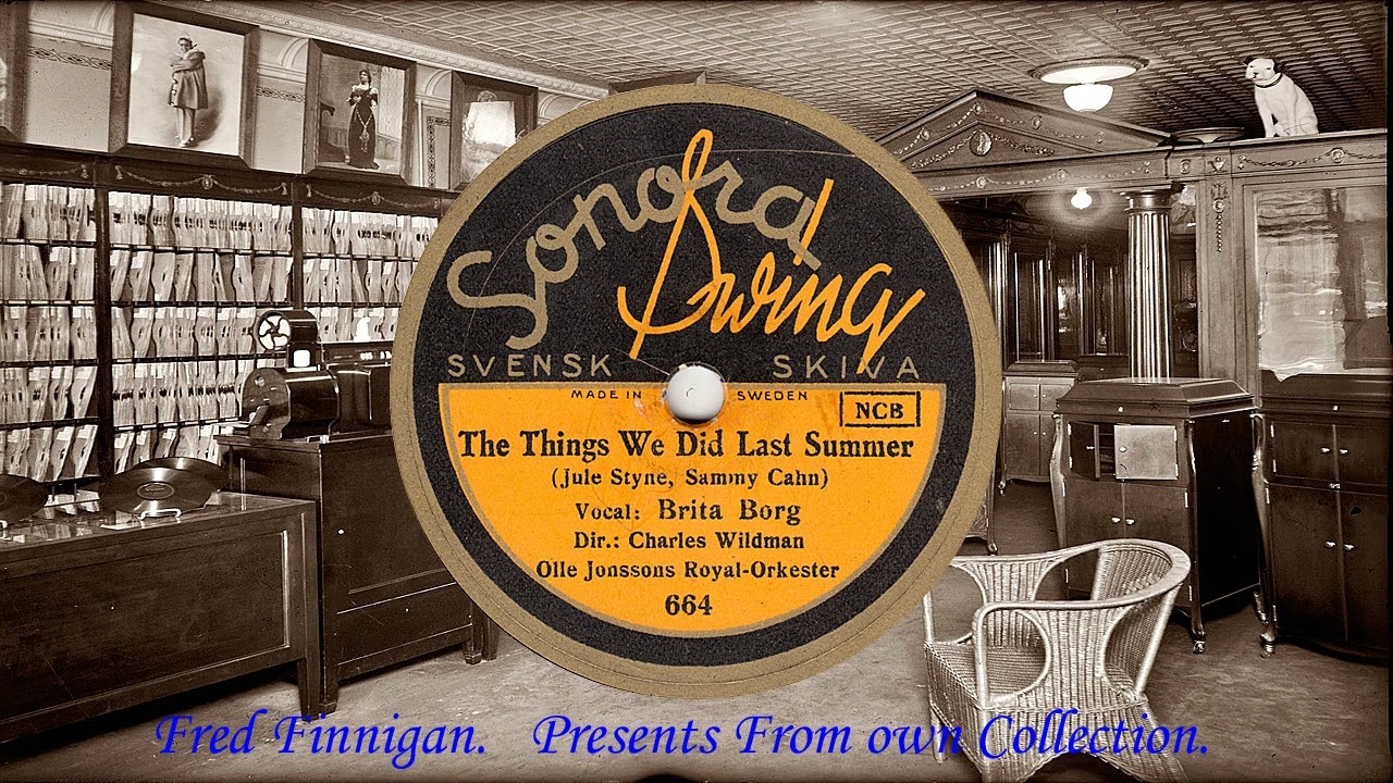 Brita Borg - The Things We Did Last Summer