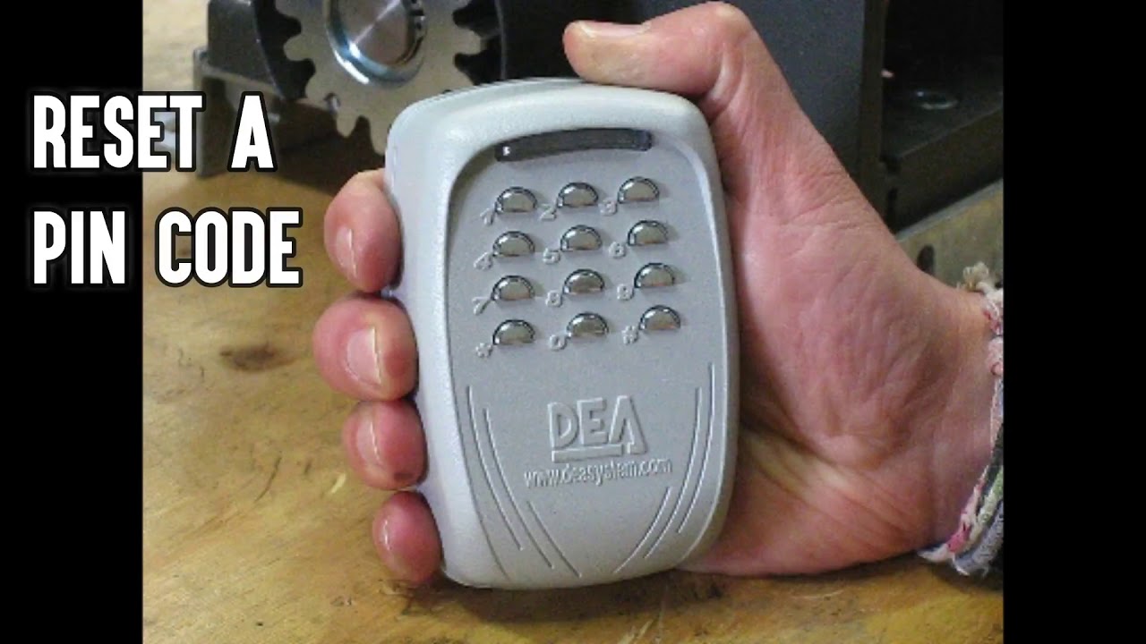 DEA Wireless keypad - Basic set-up