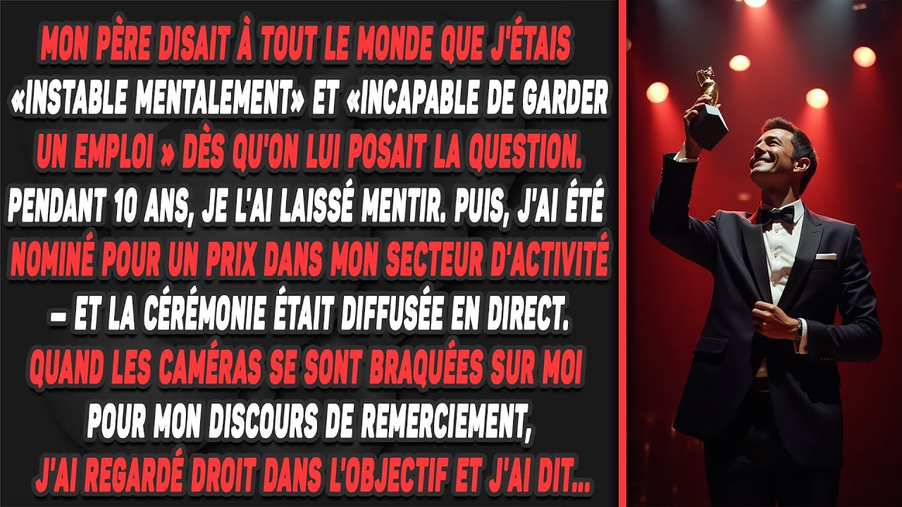 Mon père disait à tout le monde que j'étais « instable mentalement » et « incapable de garder un...