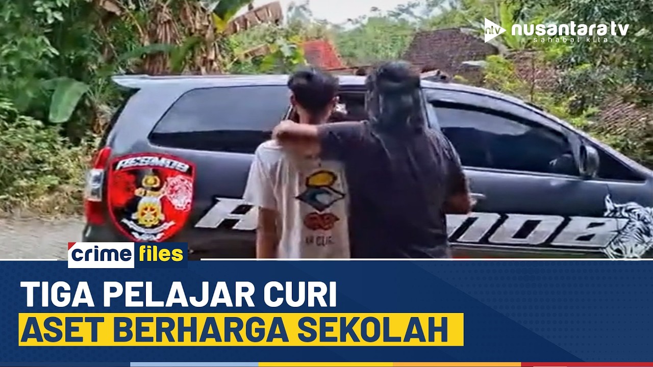[LIVE] Tiga Pelajar Curi Aset Berharga Sekolah | CRIME FILES