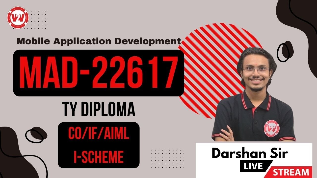 MAD | TY DIPLOMA - CO/IF/AIML BRANCH | Session 2 | I-Scheme  💻🚀