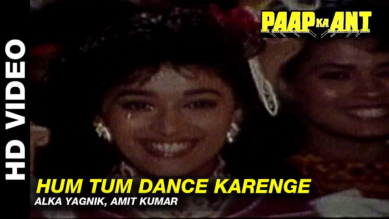 Hum Tum Dance Karenge - Paap Ka Ant | Kavita Krishnamurthy, Mohammed Aziz | Govinda & Madhuri Dixit