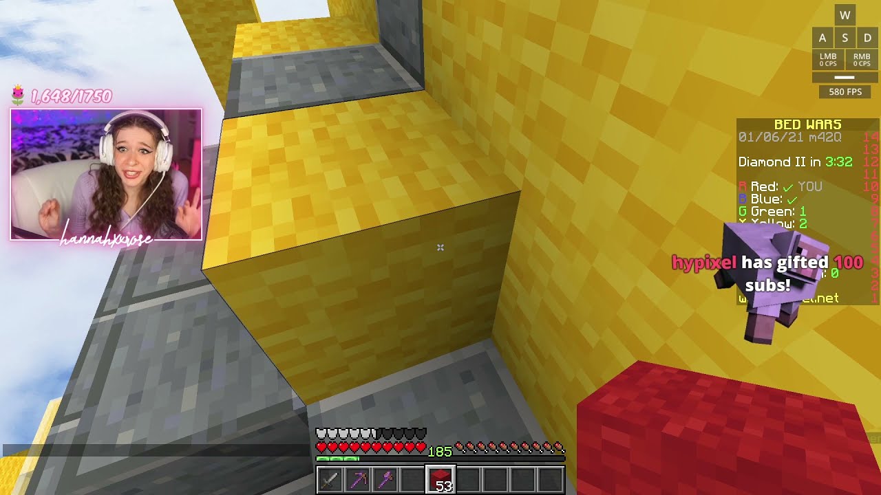 Simon Hypixel HUGE DONATION to Hannahxxrose