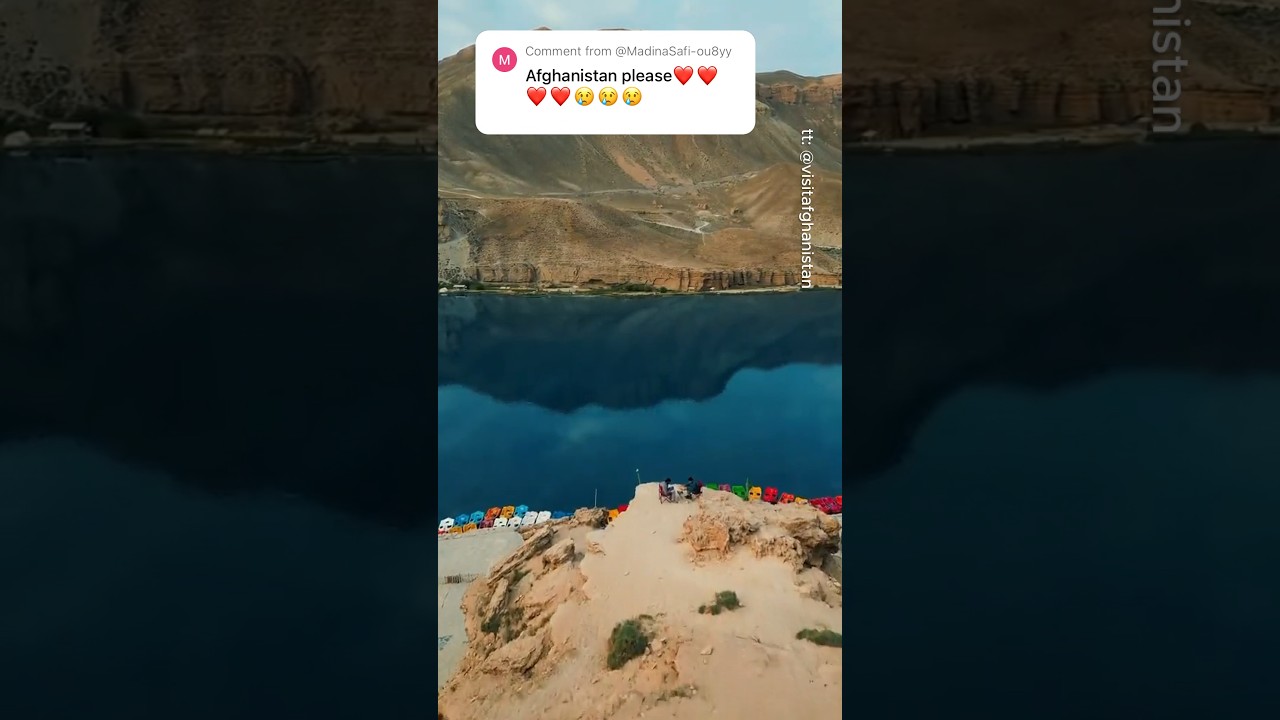 Places in Afghanistan that don't feel real 🇦🇫🤯 #travel #adventure #explore #nature #afghanistan