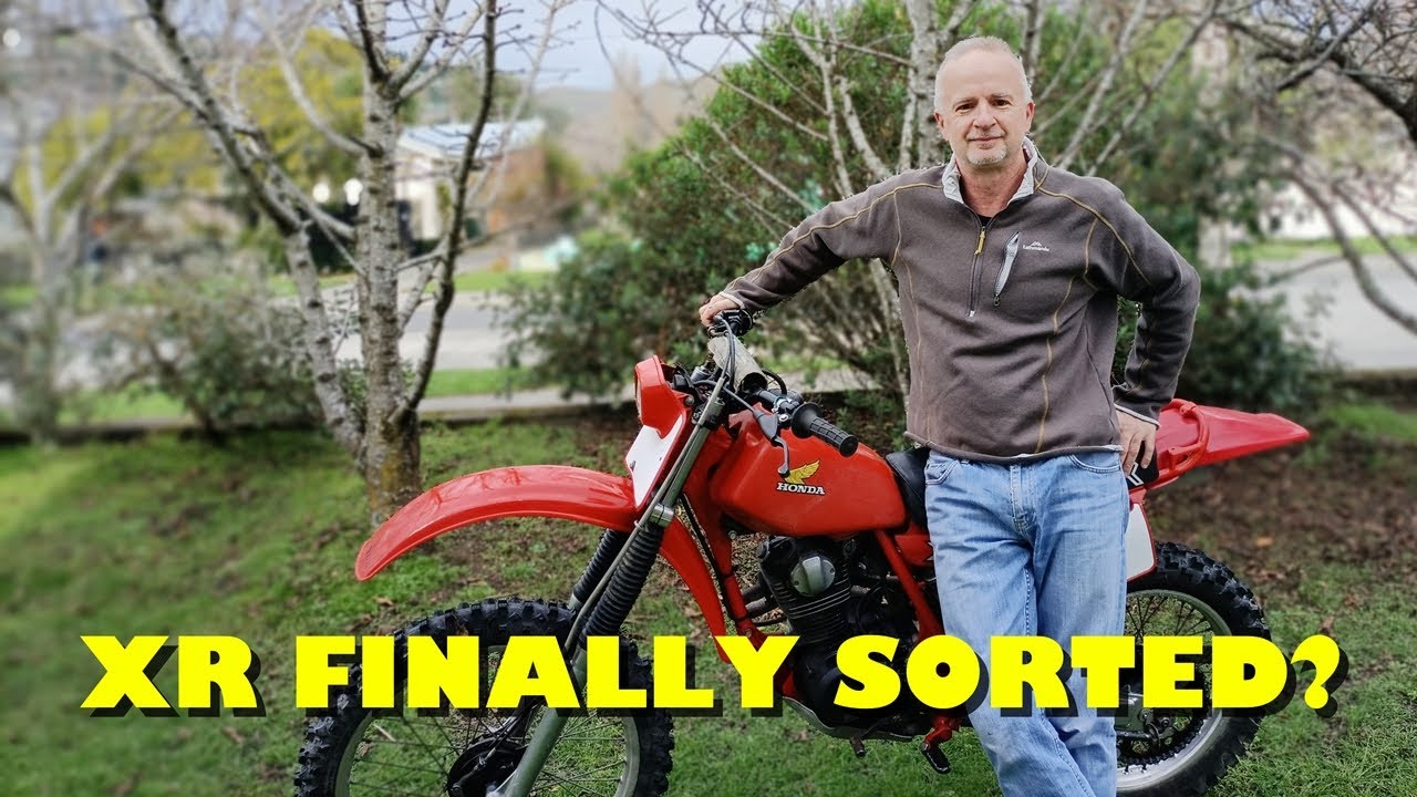 XR200R basic service and check ride!
