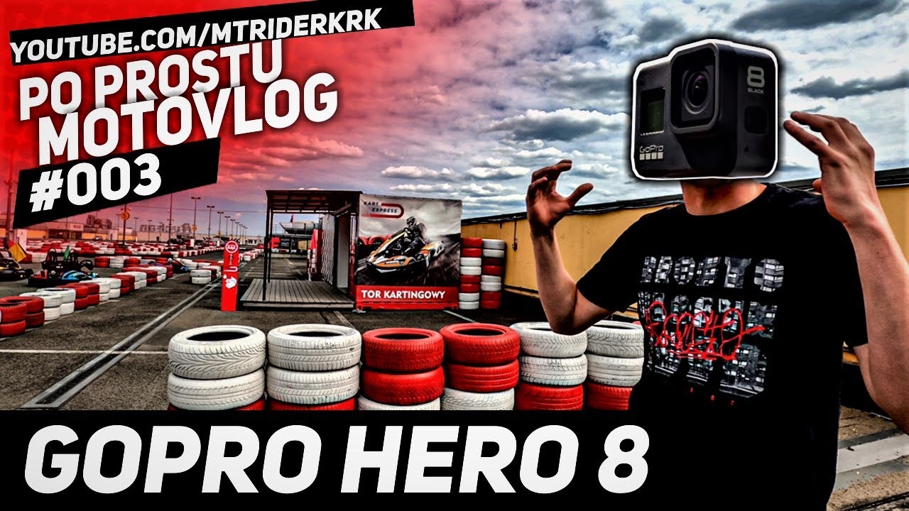 Pierwsza jazda z GoPro Hero 8 | Czy gimbal w końcu powr&oacute;cił ?? | Po Prostu Motovlog 003 | MTriderKrK