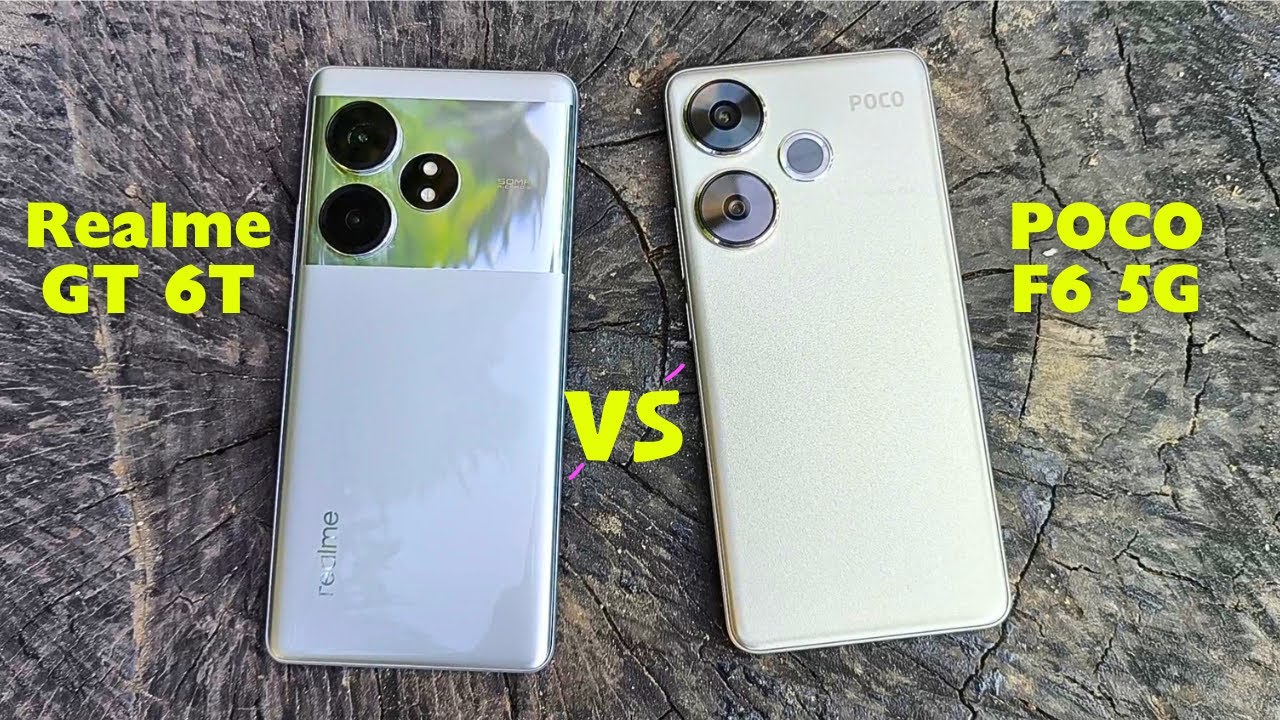 *FASTEST PHONE* 🔥 Realme GT 6T vs POCO F6 Speed Test and Camera Comparison!!!