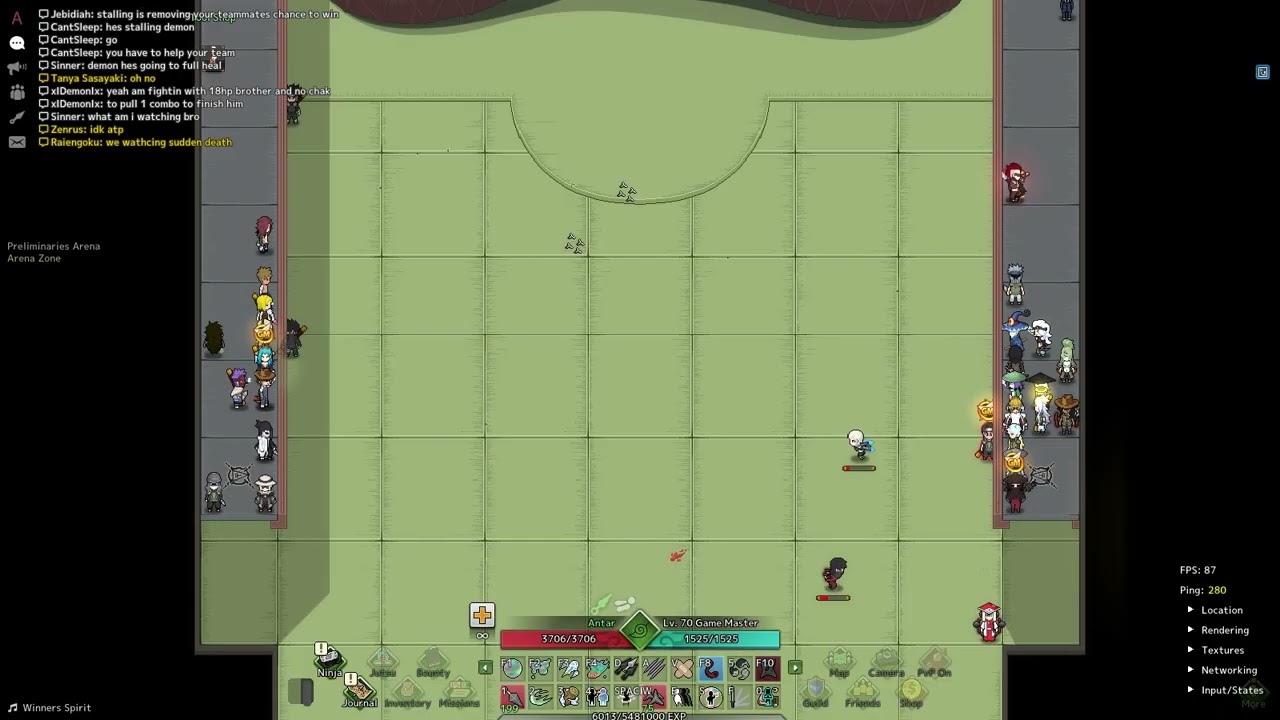 Leaf Chunin Exam Korean Stage Nin Online