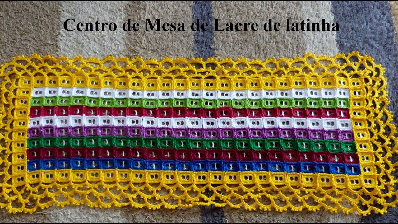 Centro de Mesa com lacre de latinhas