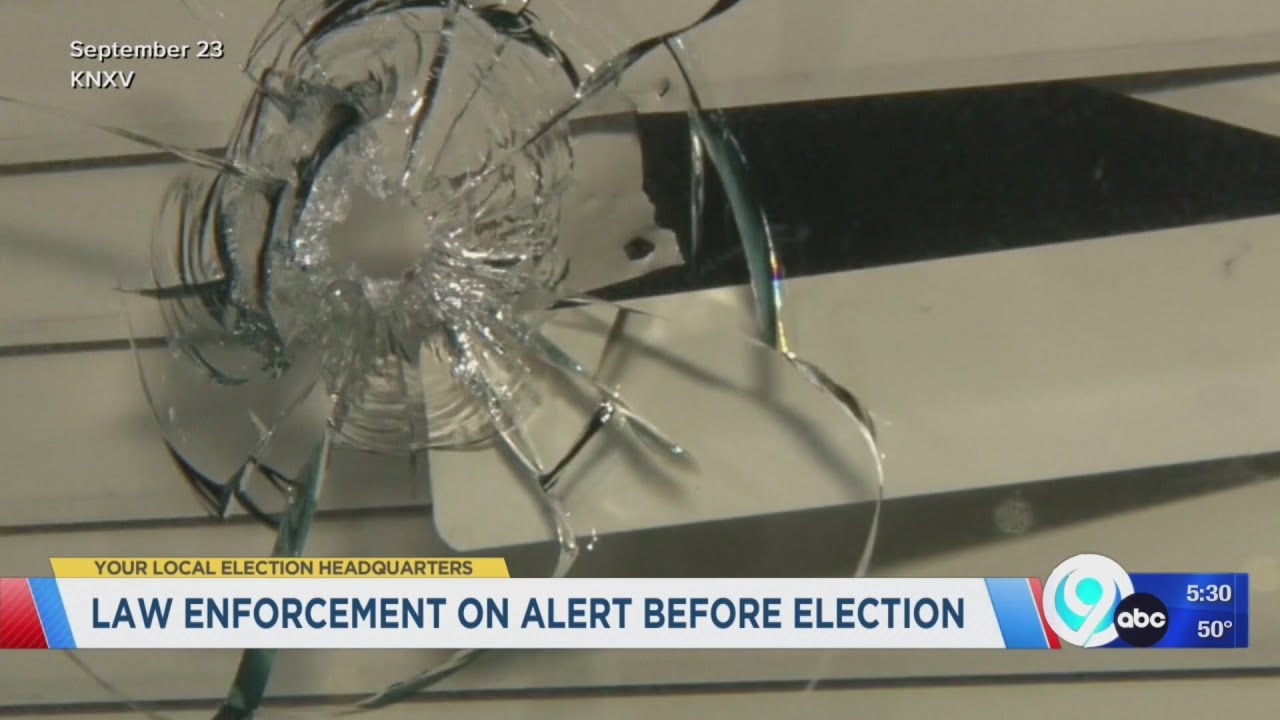 Law enforcement on alert before election