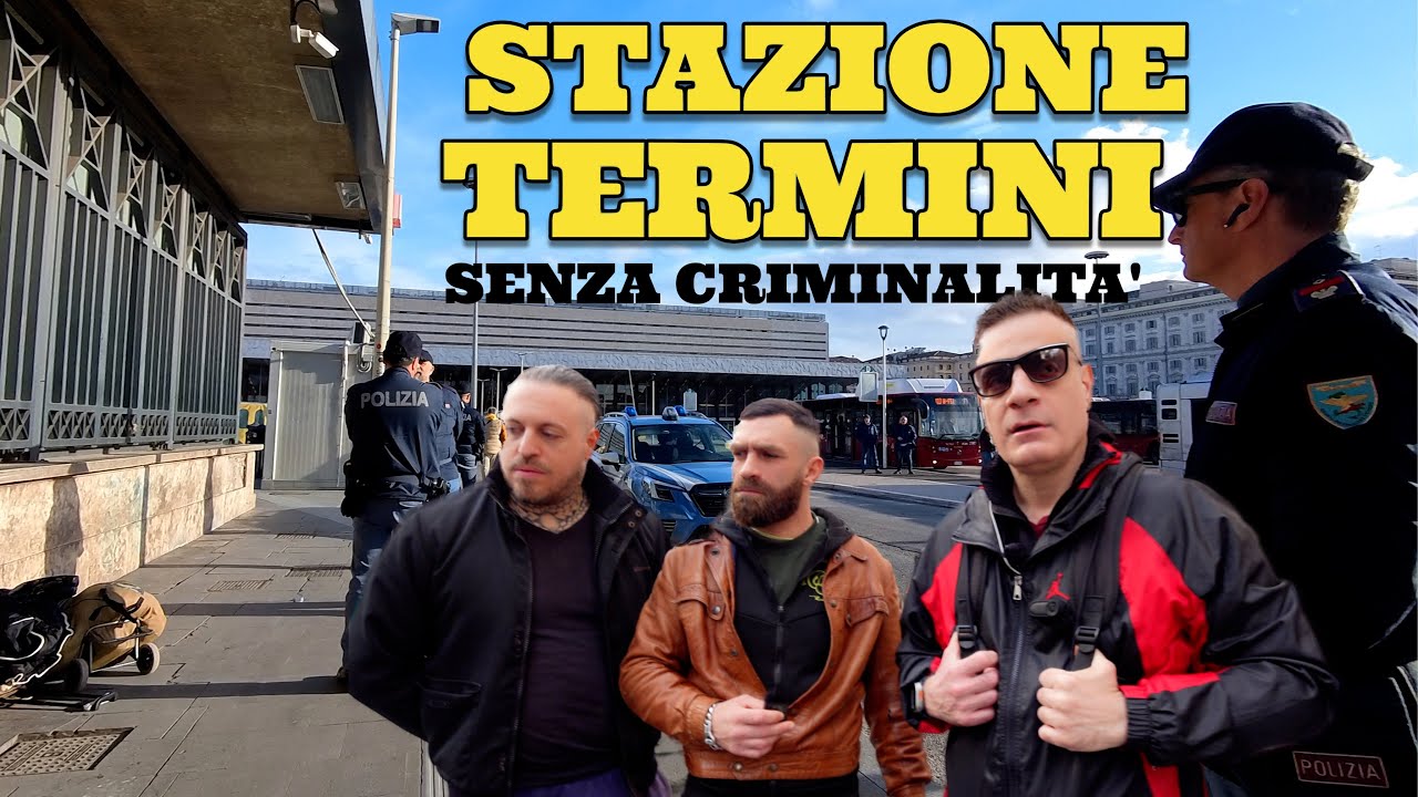 Un giro alla Stazione Termini dove non c'è più Criminalità