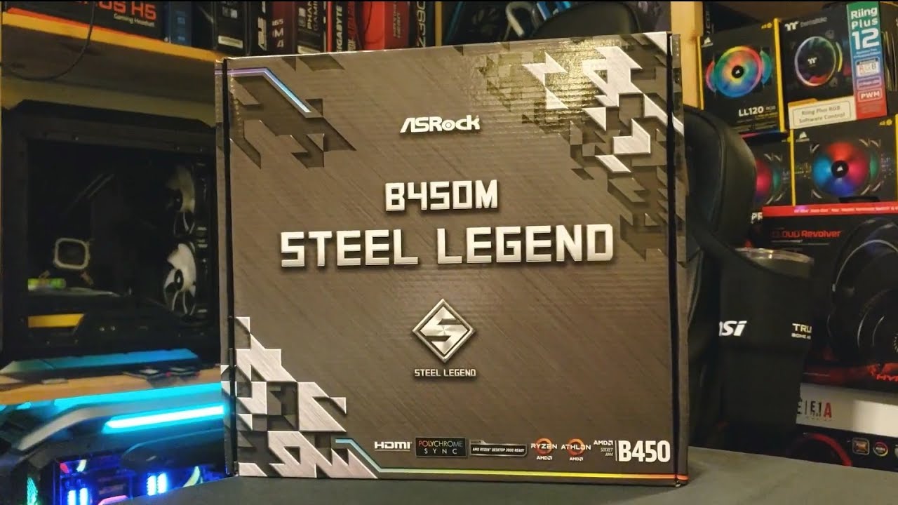 Rock solid performance and stability with ASRock B450M Steel Legend