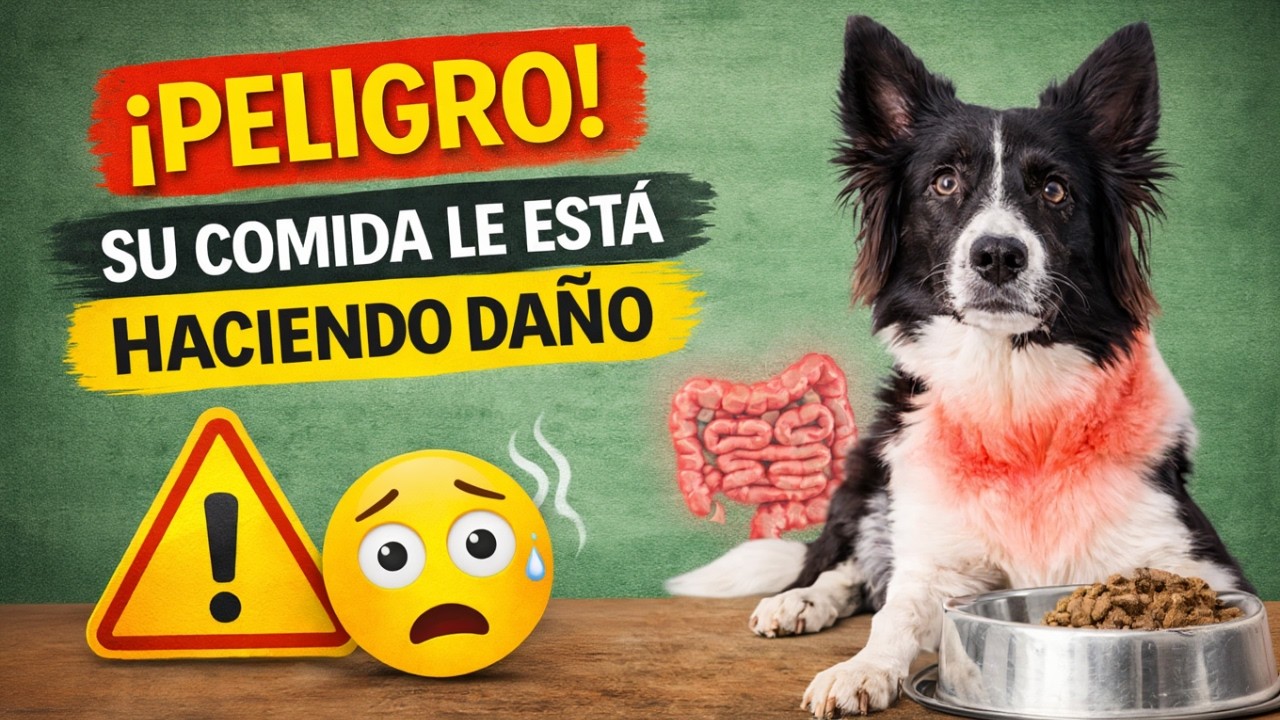 Señales de que la comida le esta cayendo mal a tu perro