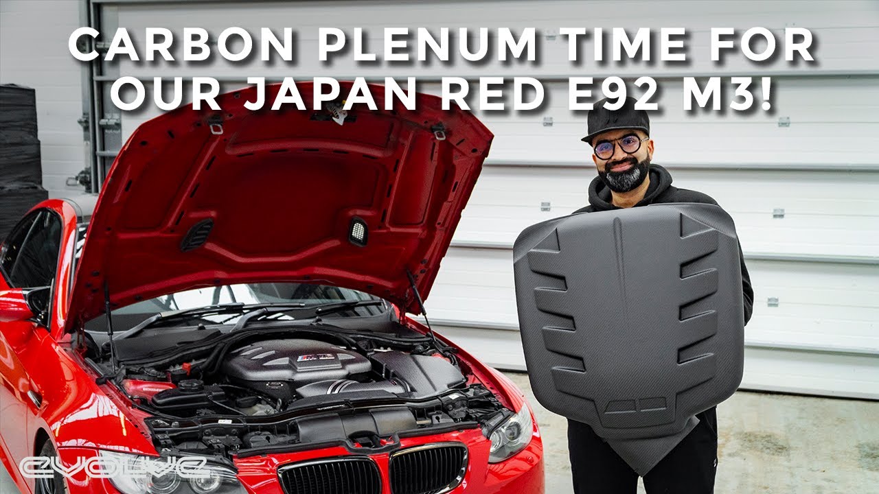 Releasing the V8 CSL sound of our E92 M3 with the Eventuri Carbon Fiber Plenum + Intake System