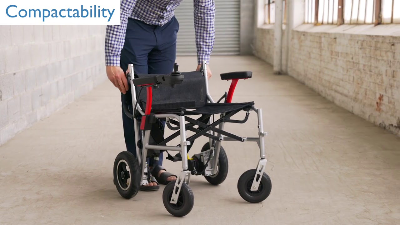 33 lbs. Lightweight Featherweight Powerchair | 1800Wheelchair