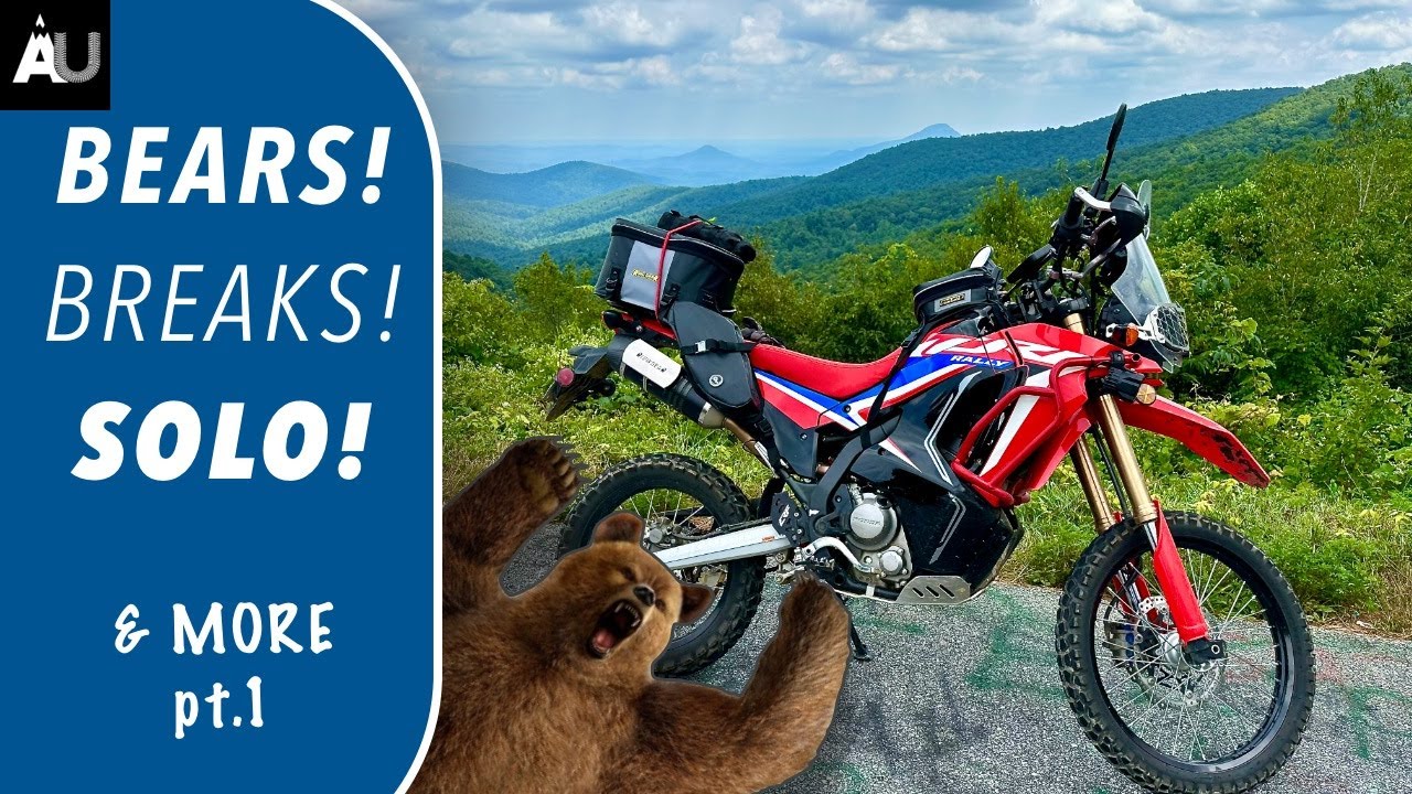 Моё первое одиночное мотопутешествие на Honda CRF300L Rally / PT.1