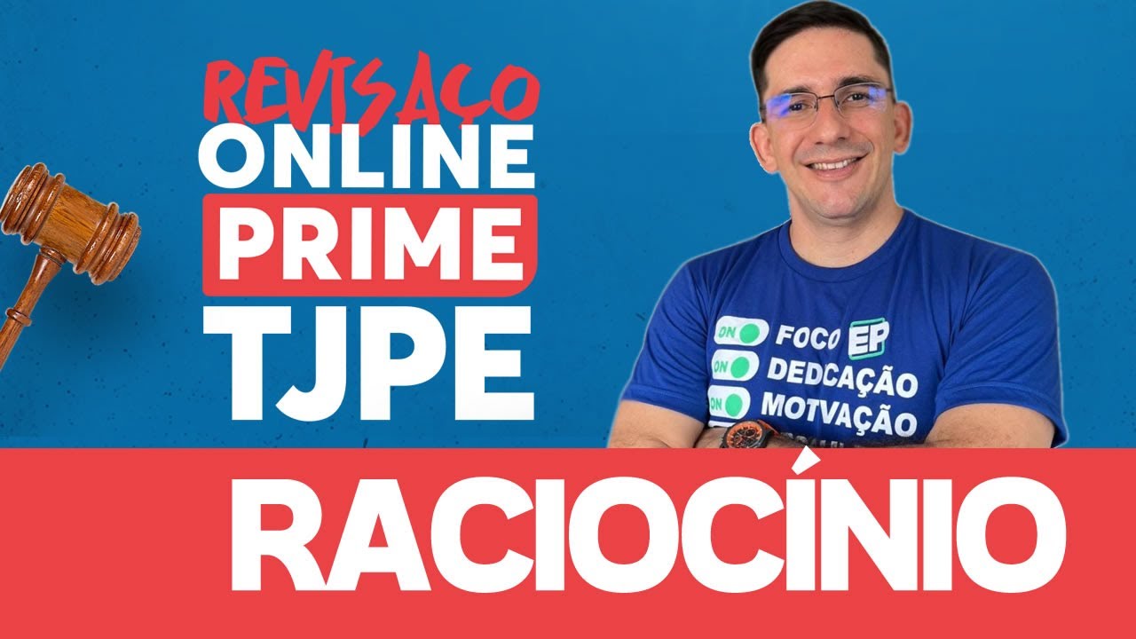 REVISAÇO ANALISTA E TÉCNICO OFICIAL: RACIOCÍNIO LÓGICO com DYEGO NEGROMONTE
