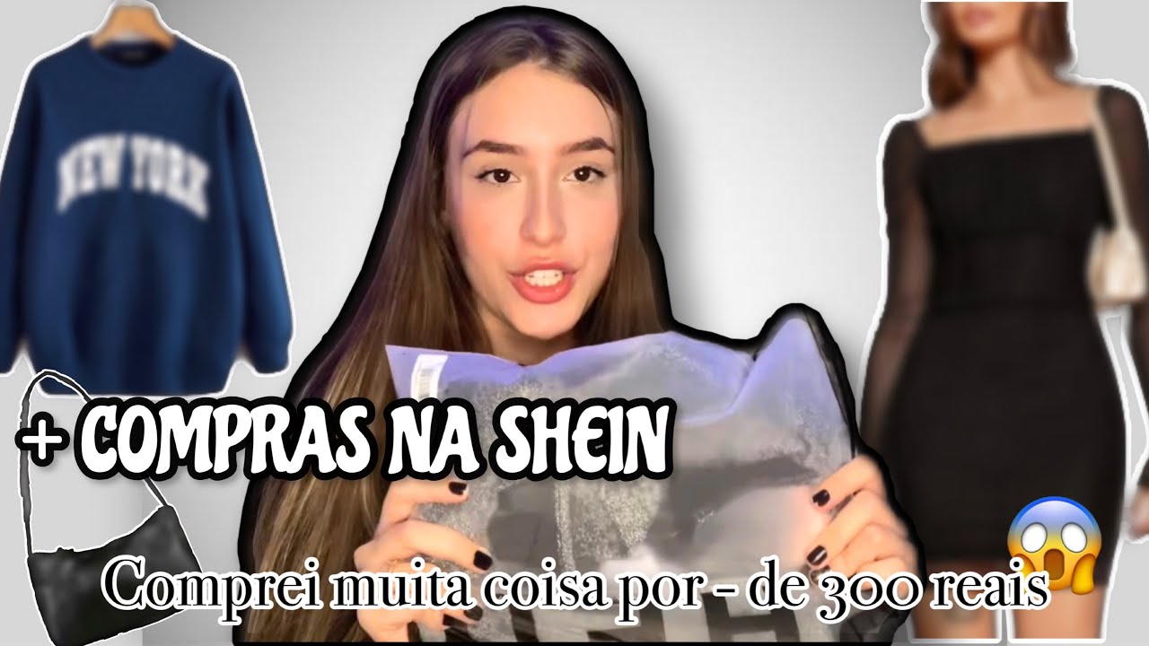 COMPREI MUITA COISA NA SHEIN E PAGUEI SUPER BARATO😱😍- Louise Sophia