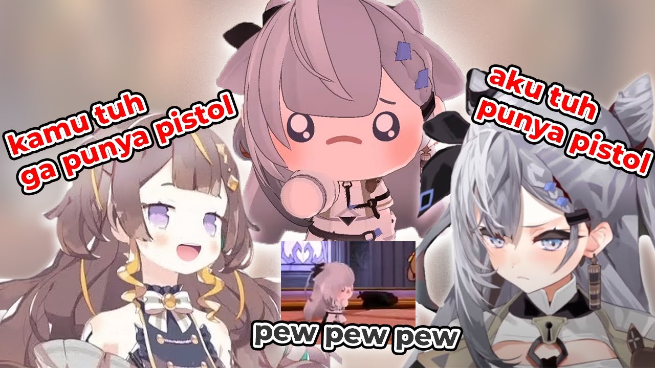 Ketika Zeta debat sama Anya ternyata bug pistol【Hololive】