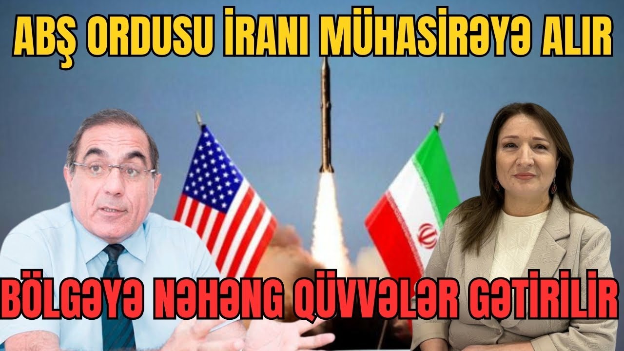 TƏCİLİ:İrana 36 saat ərzində HÜCUM ola bilər.Tehran FƏLAKƏTƏ hazırlaşır.Q.Hüseynli ilə GÜNDƏM-LAF TV